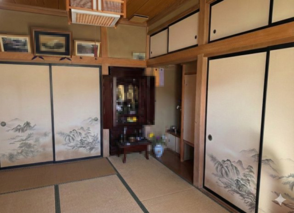 佐野市牧町　古民家風中古戸建の和室