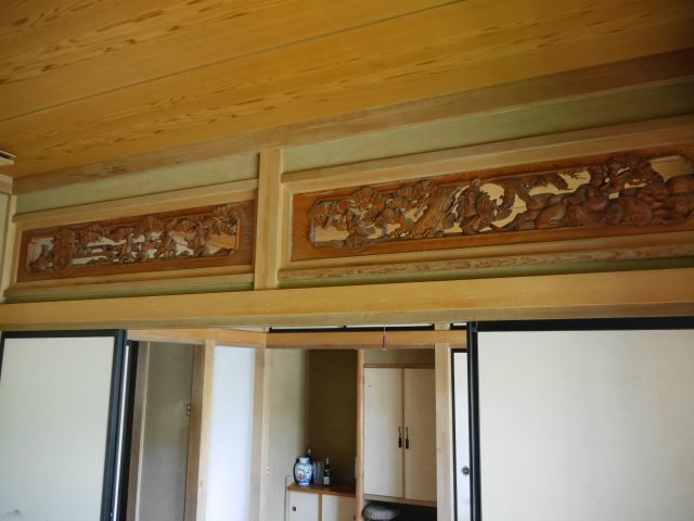 佐野市牧町　古民家風中古戸建の内装