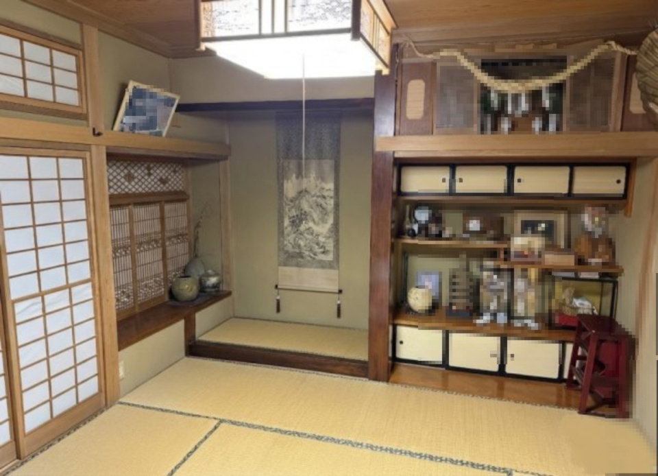 佐野市牧町　古民家風中古戸建の和室