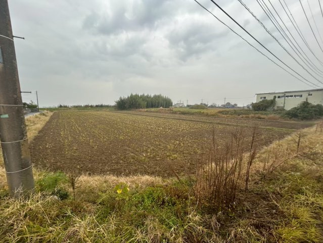 稲敷市上馬渡　売地の外観