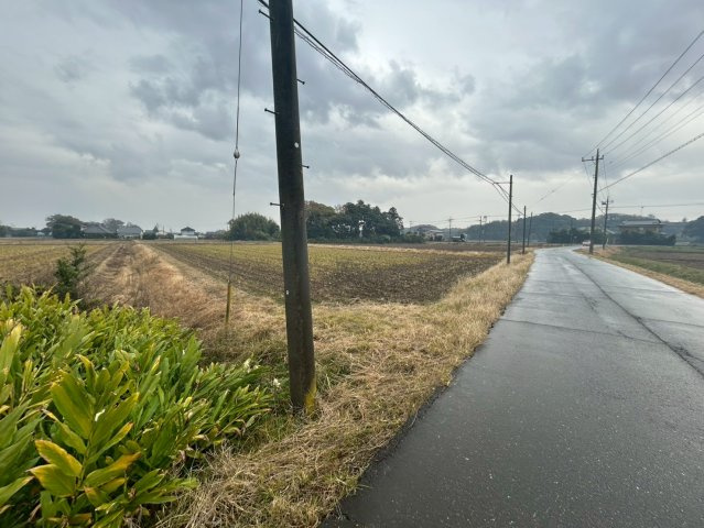 稲敷市三次　売地の外観
