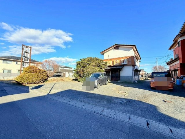 小美玉市羽鳥　現店舗居宅　土地の外観