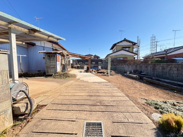 常総市篠山　中古戸建の駐車場