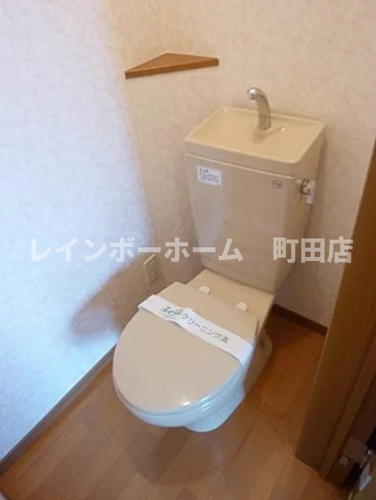 パームハウス※初期費用分割あと払いサービス利用可能物件のトイレ
