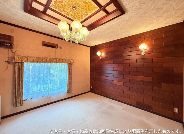 常陸太田市棚谷町中古戸建の洋室
