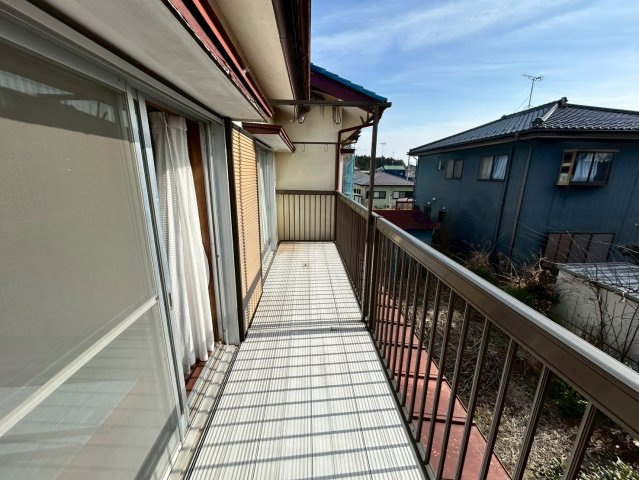 小美玉市羽刈　中古戸建のバルコニー