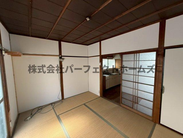 河北中町戸建　賃貸の和室|和室があれば客間としても活用できます