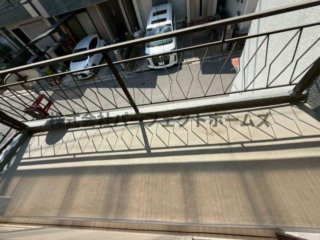 河北中町戸建　賃貸のバルコニー|バルコニー付きです