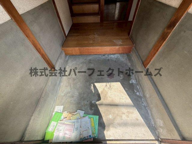 河北中町戸建　賃貸の玄関|落ち着いた玄関です