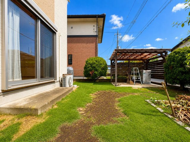 芳賀郡市貝町赤羽　中古住宅の庭