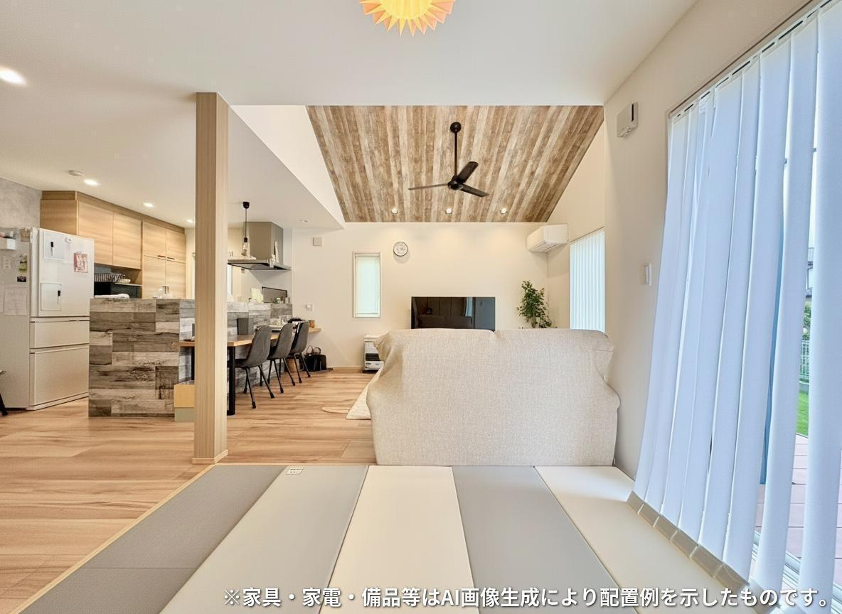 かすみがうら市下稲吉　中古住宅の和室