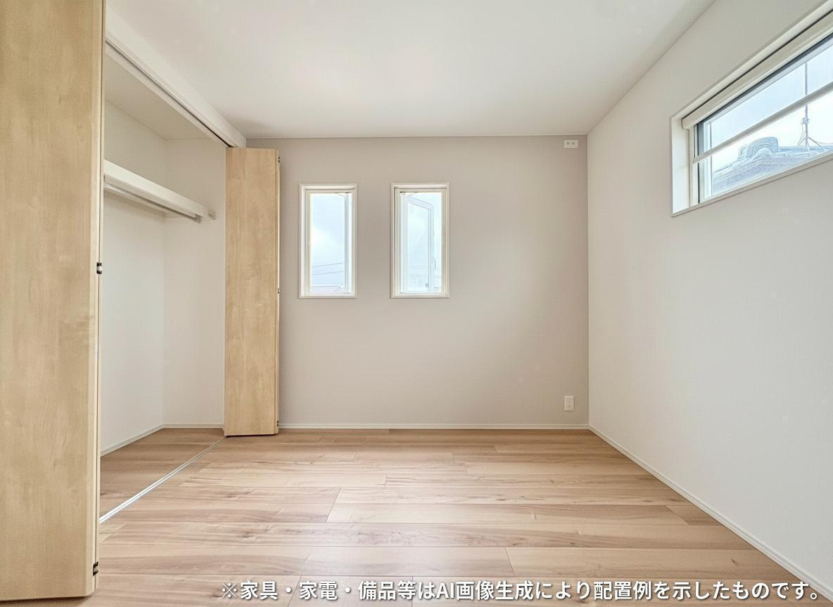 かすみがうら市下稲吉　中古住宅の洋室