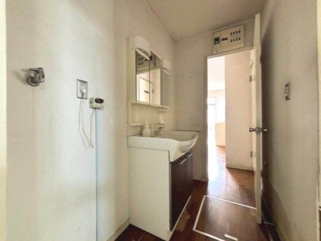 山武市木原　中古戸建の独立洗面台