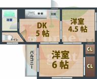 コーポ西村の画像