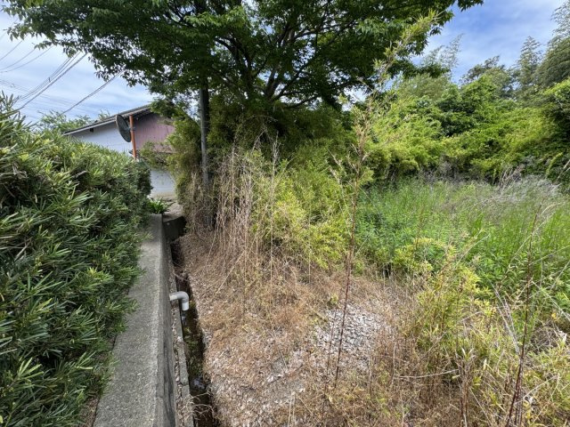 宇城市松橋町両仲間の売地の外観