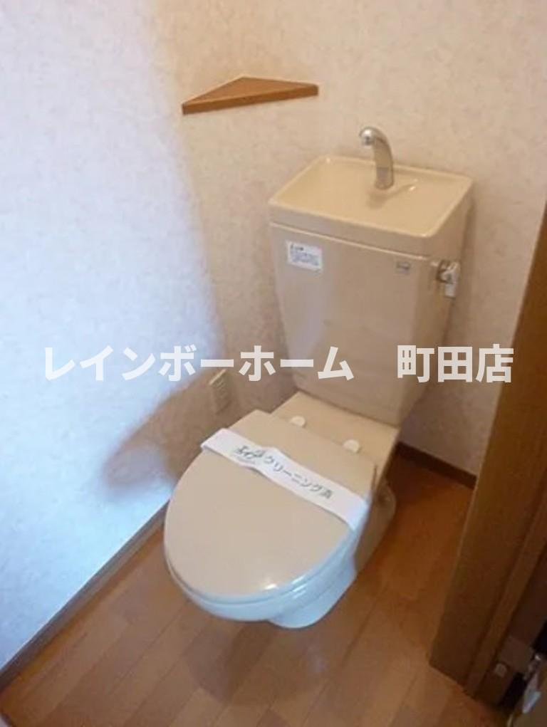 パームハウス※初期費用分割あと払いサービス利用可能物件のトイレ