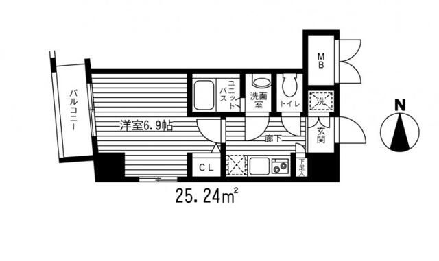 シャローム南小岩の間取り