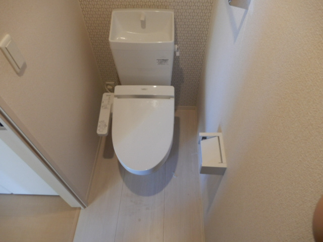 メルベーユ福里B棟のトイレ