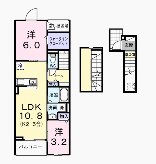 【間取り】 | ル・ソレイユ