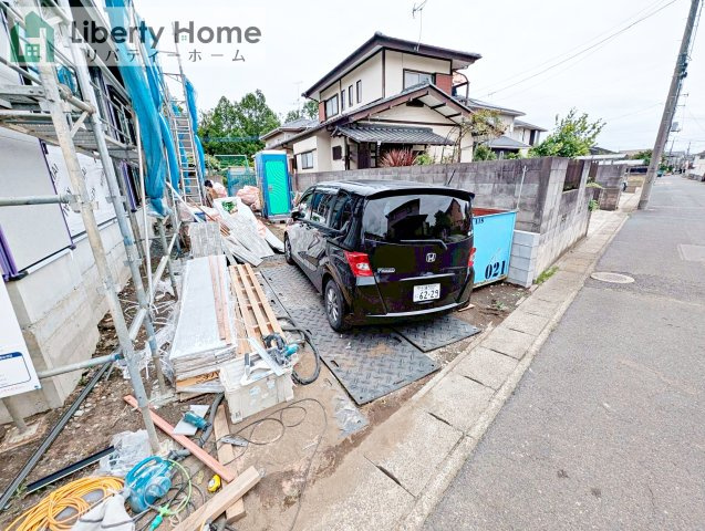 ひたちなか市はしかべ1期　新築戸建の駐車場