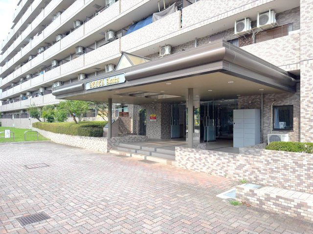 レクセル朝霞のエントランス|エントランス外