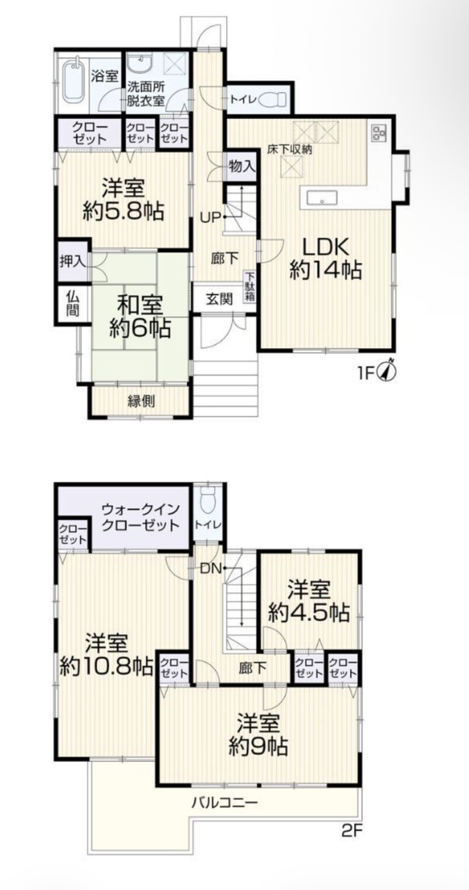 戸建 さいたま市南区大字大谷口の間取り|間取り