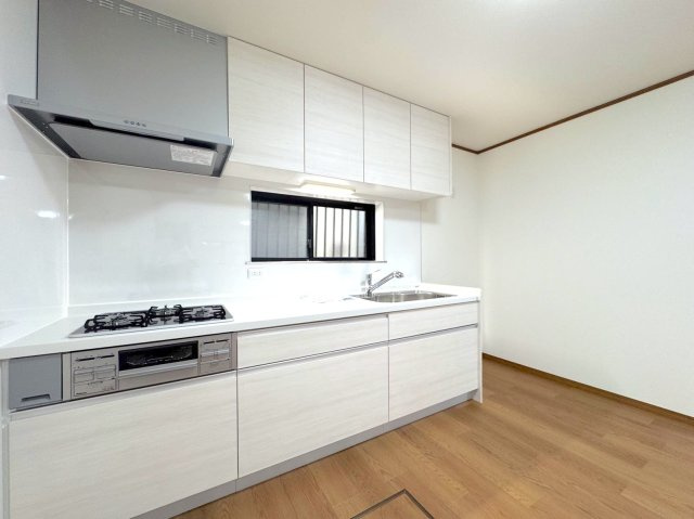 見沼区御蔵　中古戸建てのキッチン|キッチン　新品に交換済みです。きれいな状態でご入居いただけます。