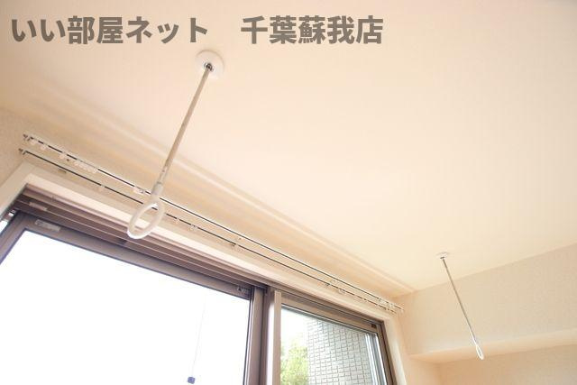 ウイングヒルズＢの設備|室内物干
