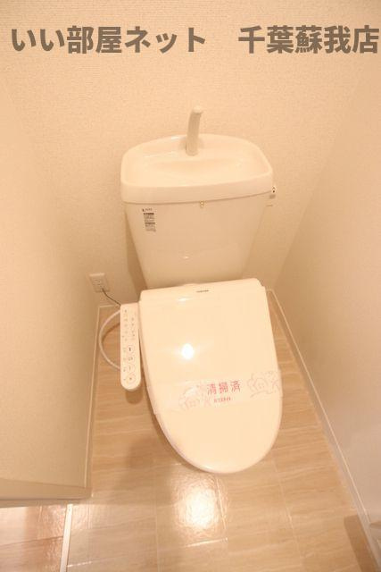 ウイングヒルズＢのトイレ|ゆったりとした空間のトイレです