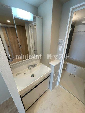 S-RESIDENCE天満橋arの洗面所