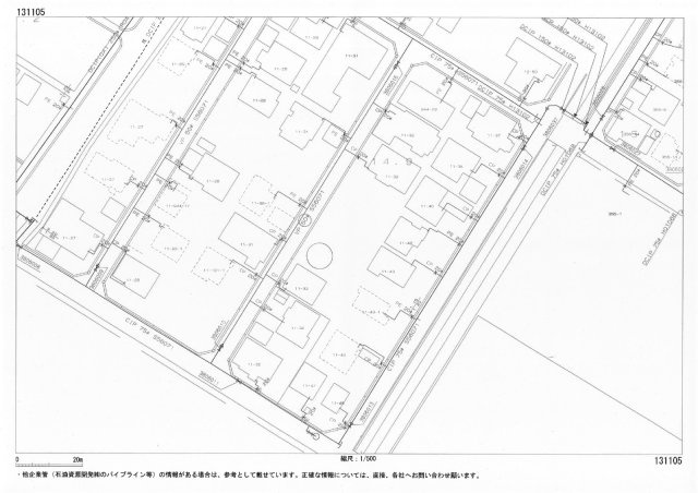 見附市上新田町　売土地の地図