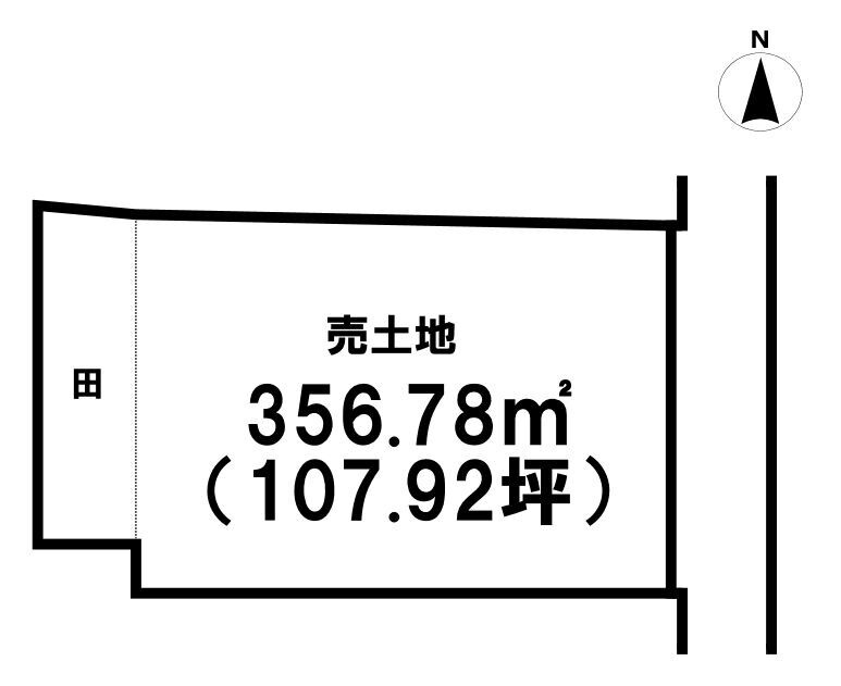 売土地　伊予市上吾川の画像