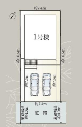売新築戸建　静岡市清水区押切の区画図