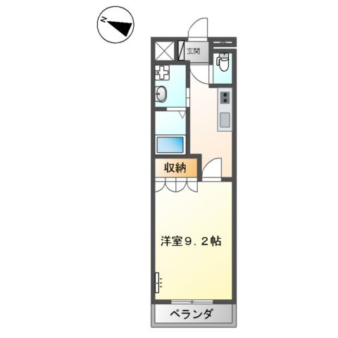 ローズガーデンの間取り
