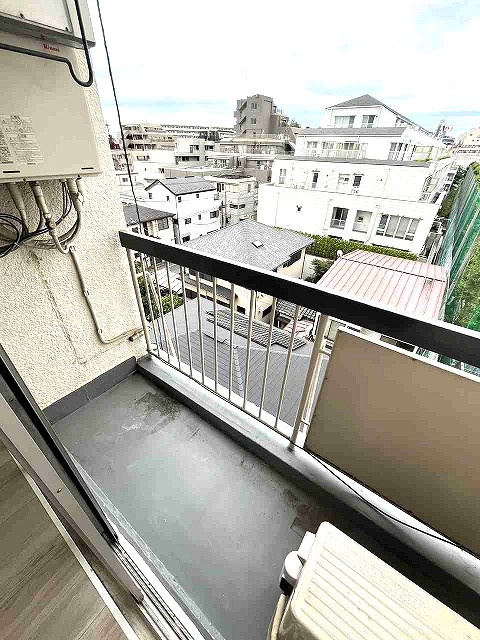 駒込コーポラスのバルコニー