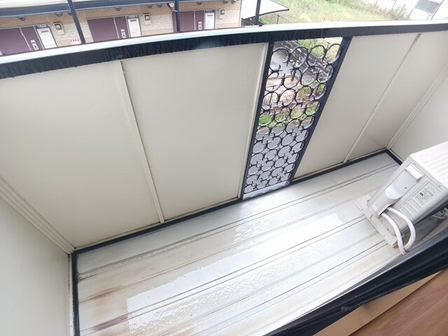 ヴィクトワール本城のバルコニー