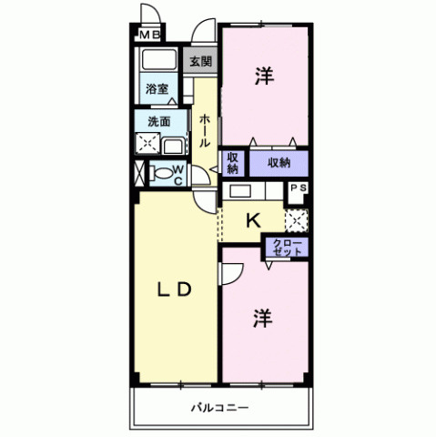 オーベルジュの間取り
