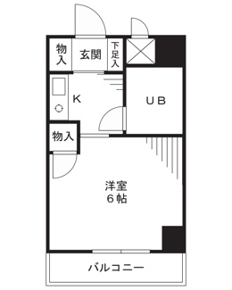 【間取り】 | グレイスコート幸Ⅱ