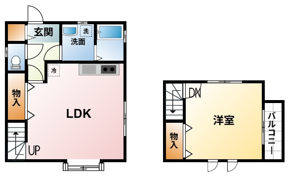 阿部邸　の間取り