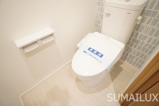 熊本市南区刈草１丁目の賃貸マンションのトイレ