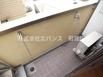 【バルコニー】 | グランデュールSOGA | 広々としたバルコニーです