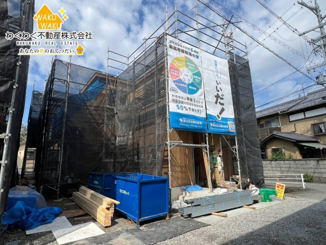 焼津市三ケ名の前面道路含む現地写真|【A号棟】2026年10月上旬撮影