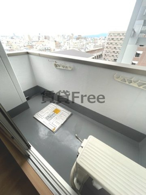 【バルコニー】 | レクラン今里　仲介手数料無料
