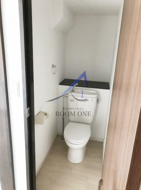 ドエル中野島Ｂのトイレ|トイレです。
