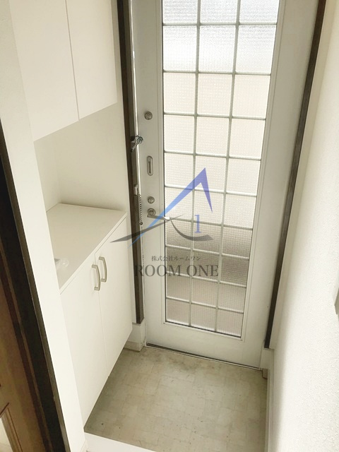 ドエル中野島Ｂの玄関|玄関です。