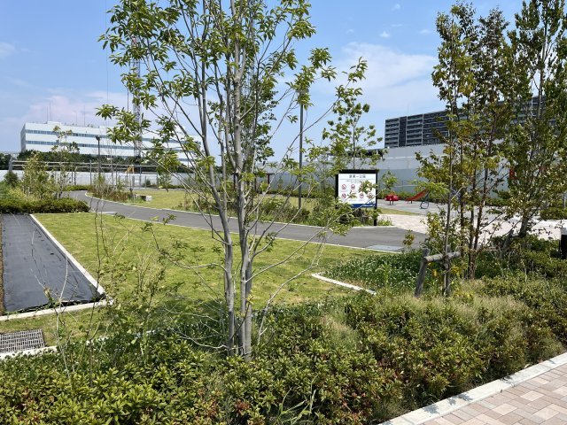 セントガーデン海老名Ⅰ街区のその他共用部分|敷地内公園！ボール遊びもできるスペースあり！