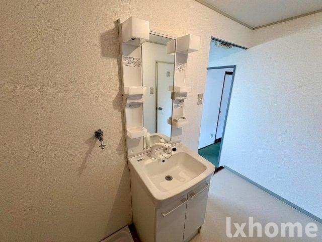 メゾンしゃらの木の洗面所