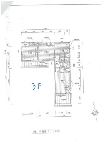 島崎町戸建ての間取り