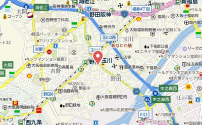 【地図】 | アルグラッド福島SOUTH