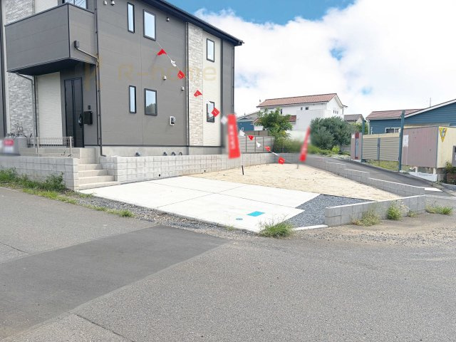 ひたちなか市市毛4期　新築戸建て　1号棟の駐車場|カースペースは2台お停めいただけます♪
